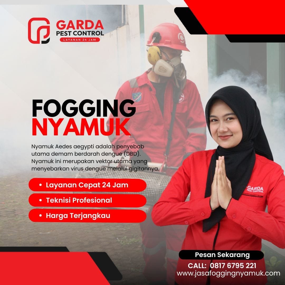 Jasa Fogging Nyamuk DBD Bisa Dipanggil 24 Jam: Solusi Ampuh untuk Kesehatan Keluarga Anda Jasa Fogging Nyamuk Karawang Terbaik No.1