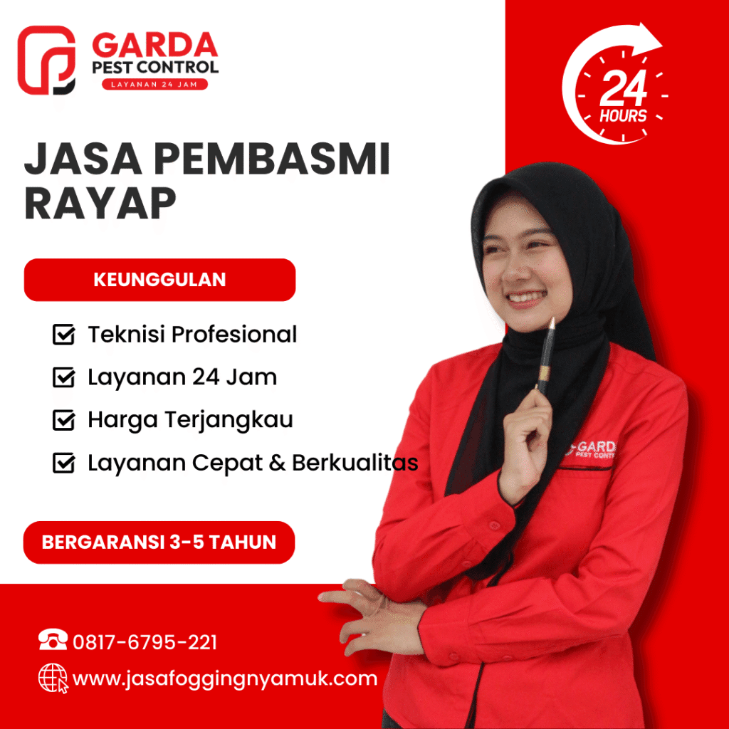 Jasa Anti Rayap di Cilacap Tangani 24 Jam