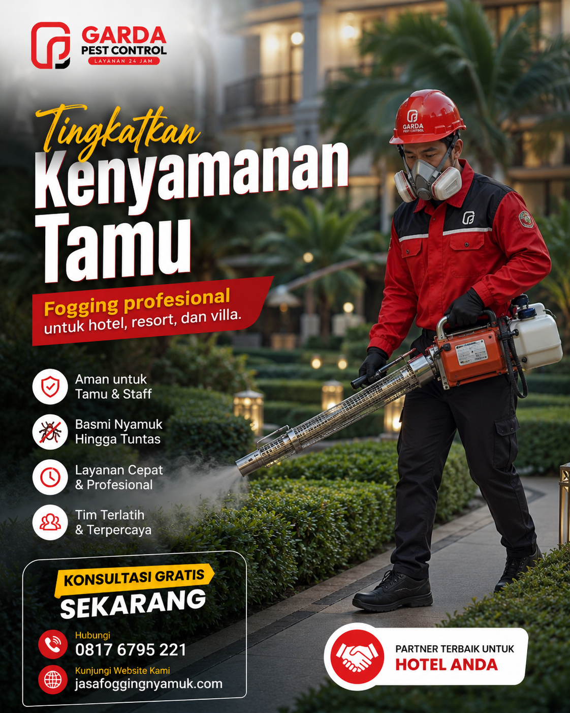 Basmi Tuntas Nyamuk di Tangerang: Kenapa Memilih Jasa Fogging Nyamuk Tangerang Profesional adalah Langkah Tepat