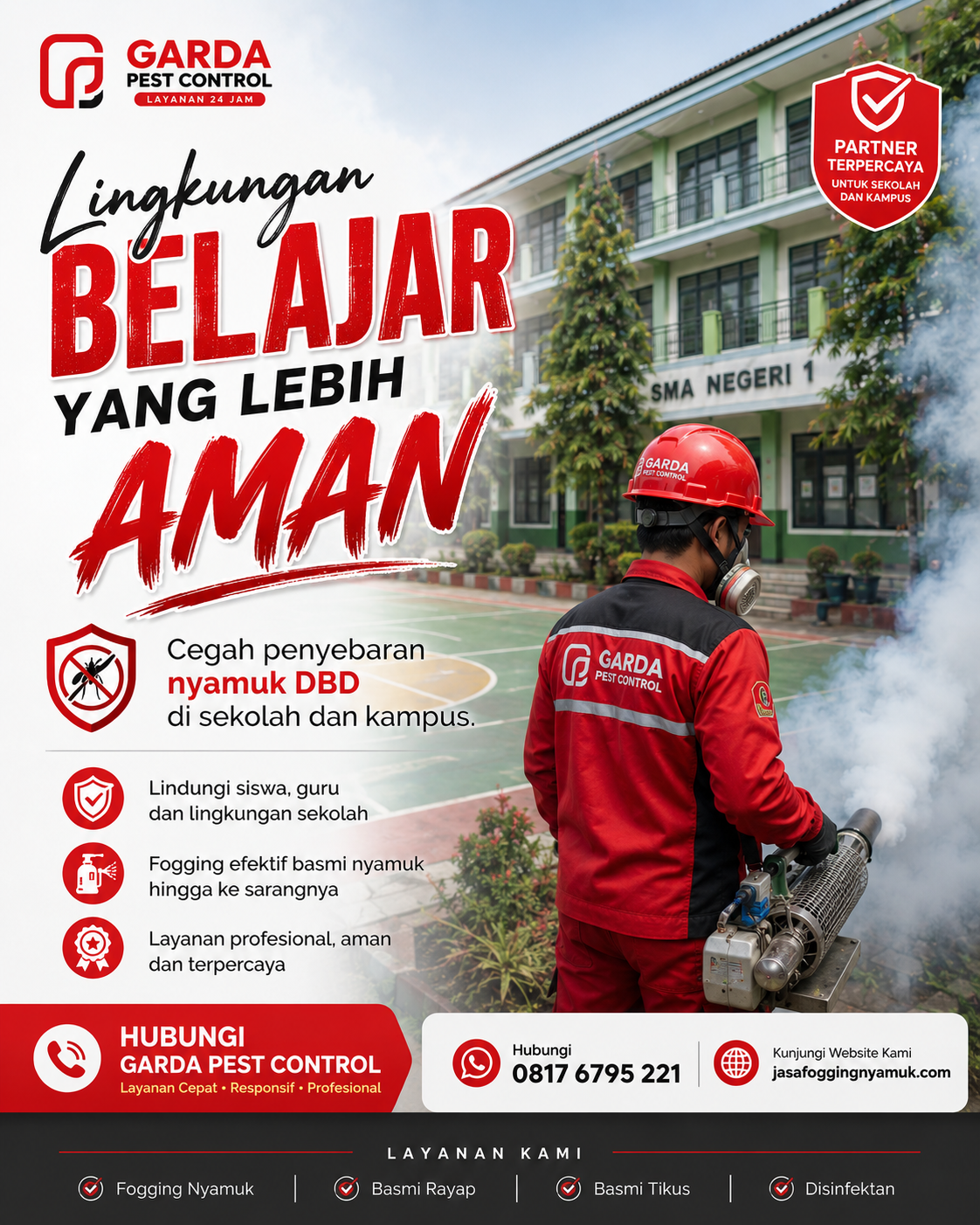 Harga Jasa Fogging Nyamuk Bekasi