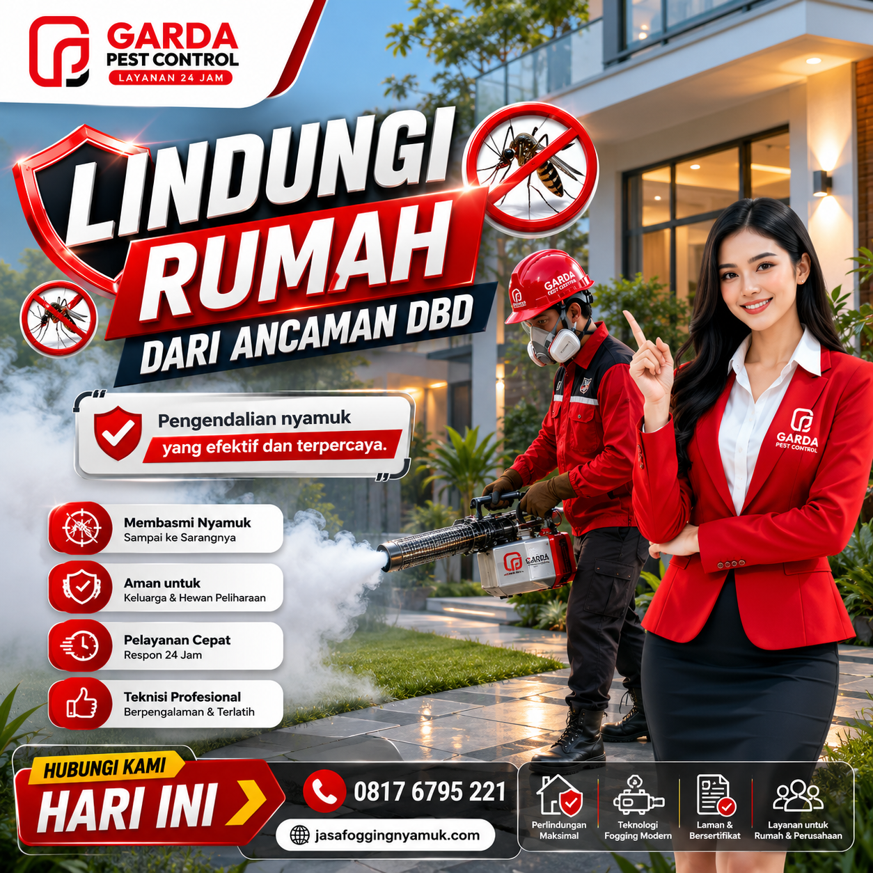 Jasa Semprot Nyamuk Bekasi dari Agata Pest Control: Lindungi Lingkungan Anda