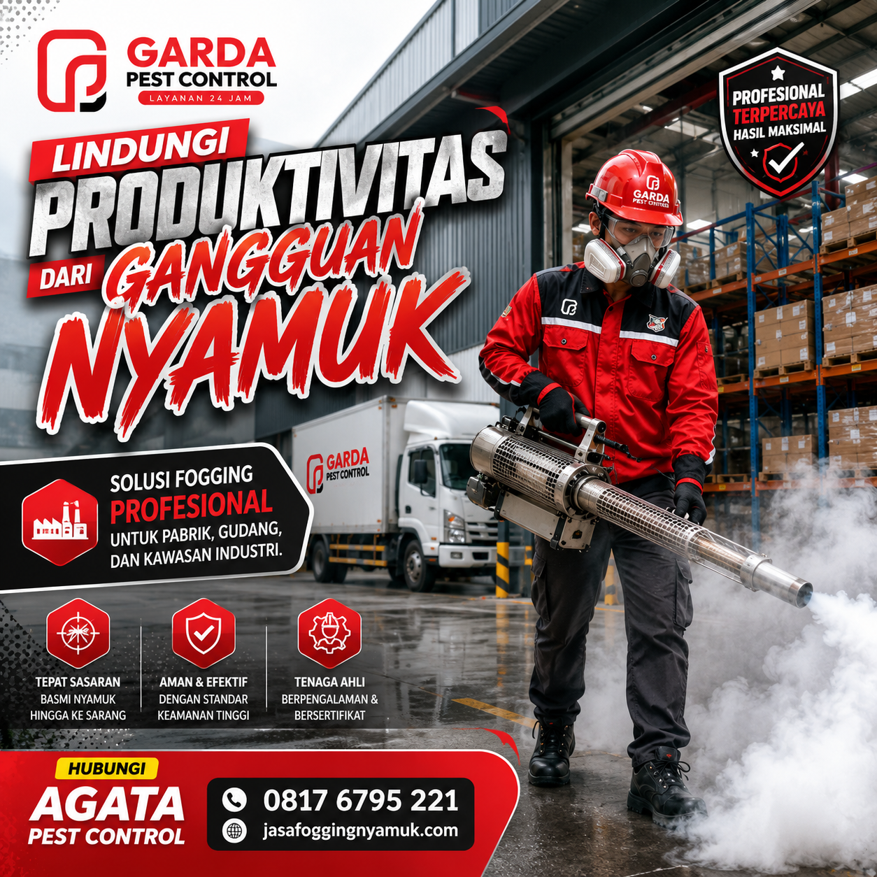 Fogging Nyamuk untuk Pabrik di Cikarang: Panduan Lengkap untuk Area Produksi