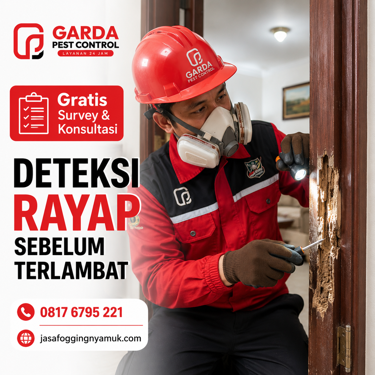 Basmi Tuntas! Jasa Suntik Anti Rayap Cikarang Efektif dengan Agata Pest Control