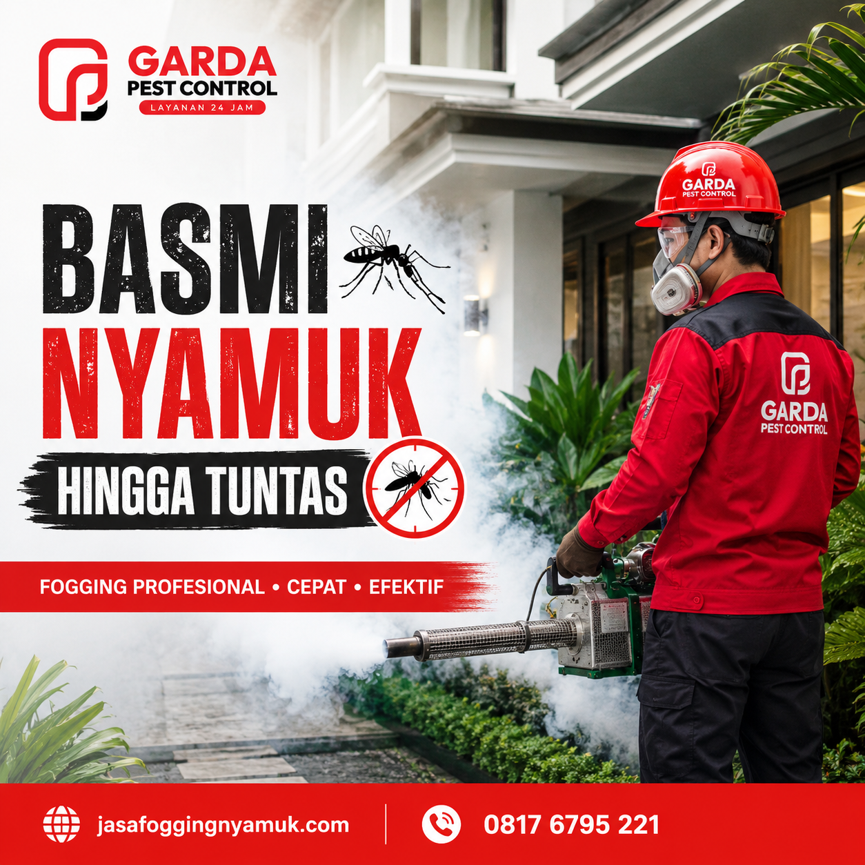 Biaya Fogging Rumah Nyamuk Cikarang: Perlindungan Optimal dari Agata Pest Control