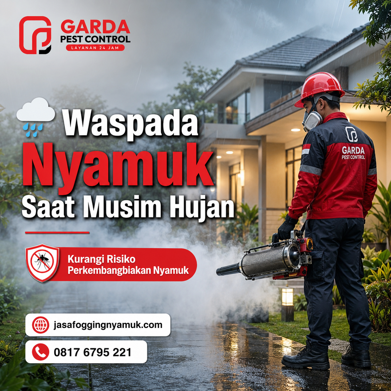 Harga Jasa Fogging Nyamuk Cikarang: Solusi Tepat Basmi Nyamuk di Kawasan Industri
