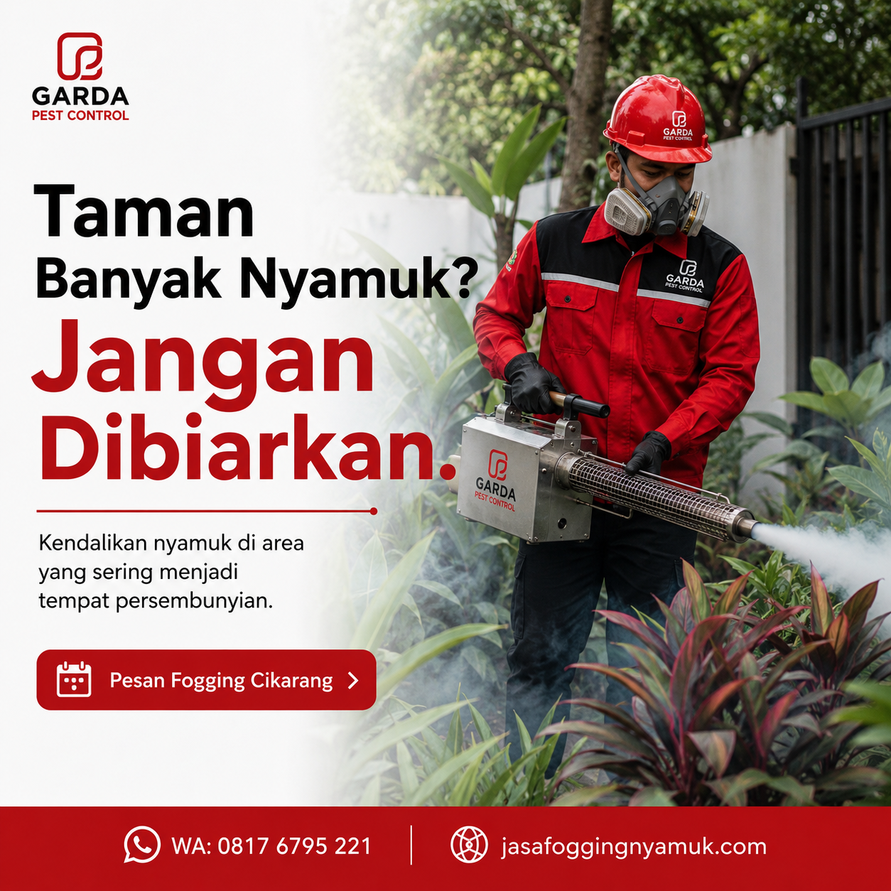 Jasa Fogging Nyamuk Pabrik Cikarang: Solusi Pengendalian Hama Area Industri
