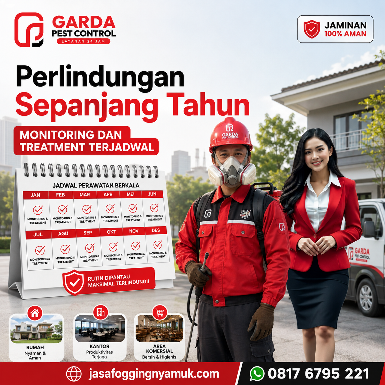 Jasa Pest Control dan Fogging Pabrik Cikarang Atasi Hama Cepat