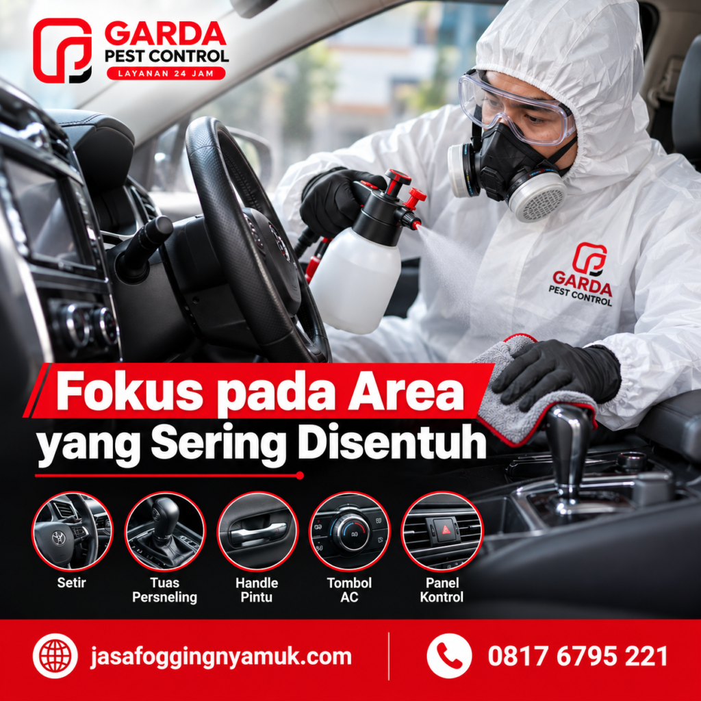 Biaya Jasa Disinfektan Mobil di Cikarang Murah, Layanan 24 Jam
